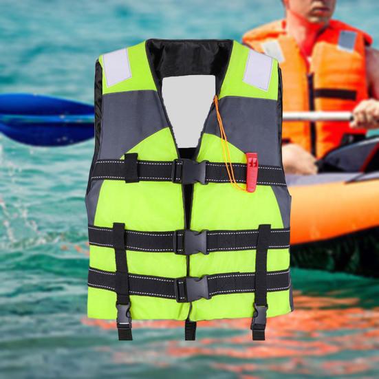 Colete salva-vidas adulto espuma PE poliéster resistente a manchas ajuste seguro fechos de arnês esportes aquáticos barco segurança colete salva-vidas