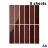 5/10Pcs Non Fading Wall Tile Stickers Peel and Stick Waterproof Oil Proof Heat Resistant for Dining Area Wall Decoration