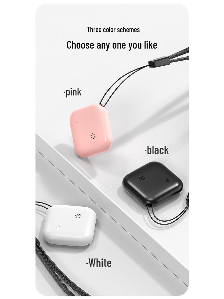 Compact Bluetooth Pet Tracker: Compatible with Apple Find My, Anti-Loss Device