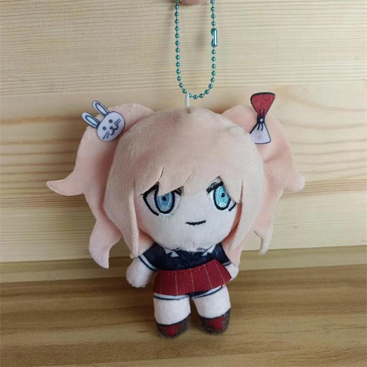 Anime Danganronpa Plush Toys Pendant V3 Dangan Ronpa Komaeda Nagito Hinata Hajime Enoshima Junko Plushie Doll Key Chains Gifts