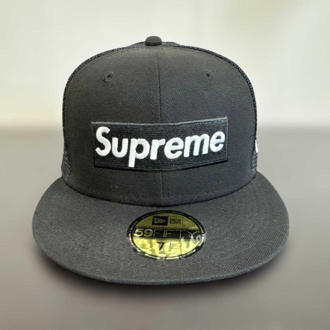 Used SUPREMENEW ERA Box Logo Mesh Back