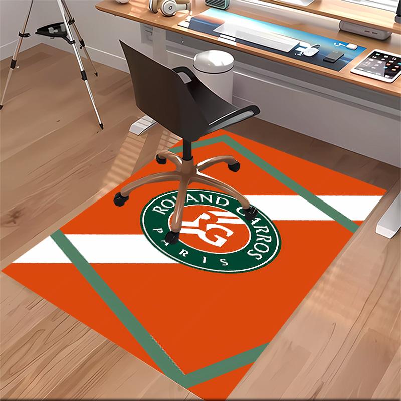 The French Open Print Area Rug-Soft,Washable Non-Slip Indoor Mat Office Chairs,Living Room,Home Office Decorative Rug
