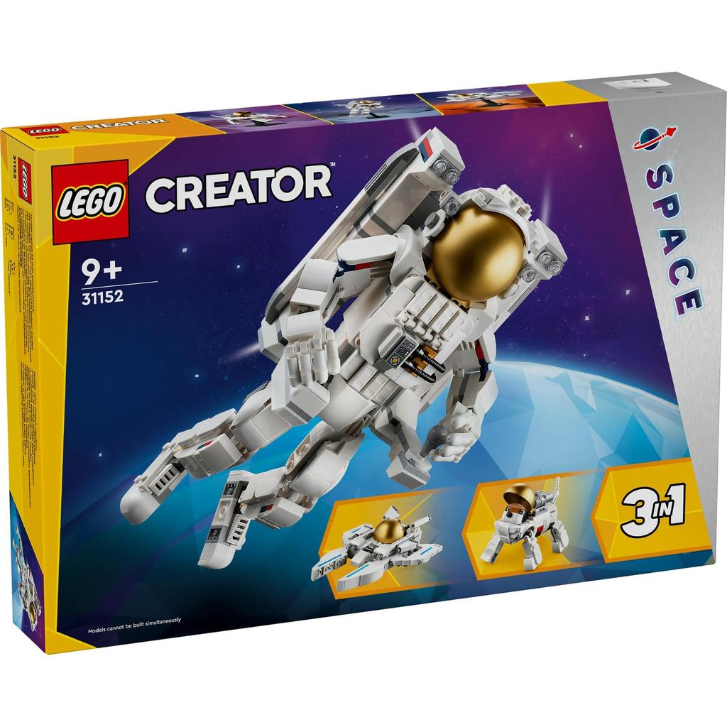 LEGO Creator Expert Astronaut Toy Present Birthday Block Christmas Boys Girls Children 9 Years Old 10 Years Old 11 Years Old Elementary School Student