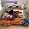 3pcs Flash Superhero Cover Set,Soft Comfortable Duvet Cover,Guest Room (1*Duvet Cover + 2*Pillowcases, Without Core) yy251024085