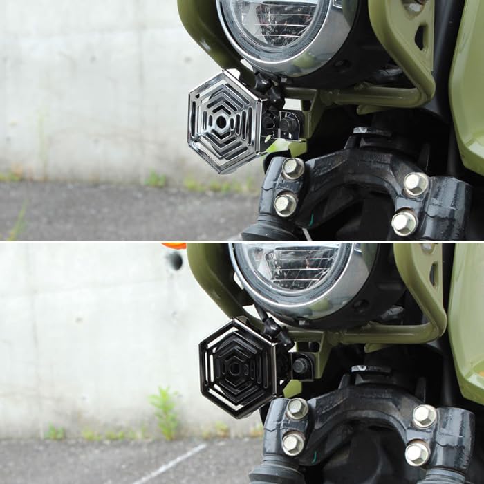 Stainless Steel Horn Cover Universal Chrome Plated/Black Plated Cross Cub 50 Cross Cub 110