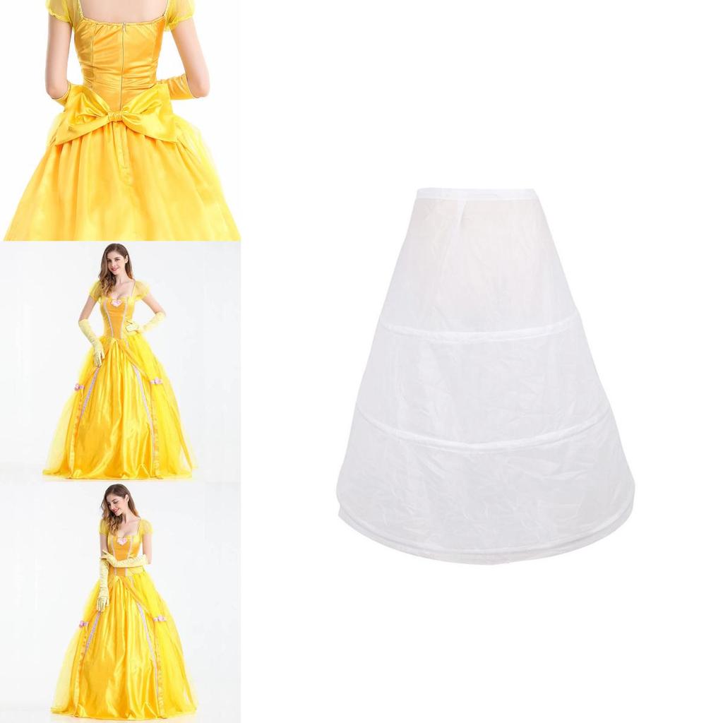 Enchanting Princess Belle Cosplay Fancy Dress For Halloween And Parties