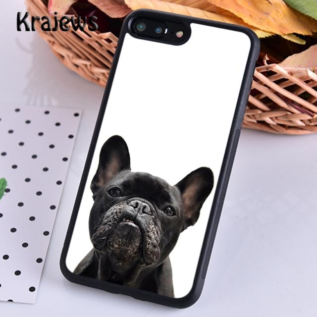 Krajews Whimsical french bulldog Dogs puppy Phone Case For iPhone 17 Air 16 15 14 plus 11 12 13 pro max coque Fundas