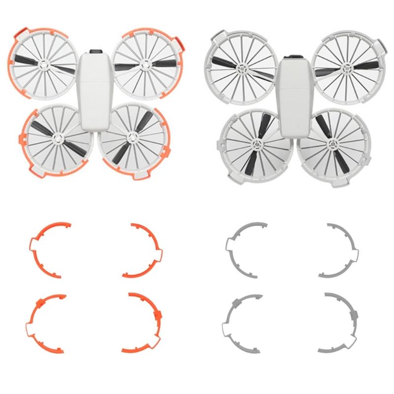 Protective Bumpers Rings for Flip Drones Accessories Propellers Guard AntiCollision Impact Protectors Props Bumpers Guard
