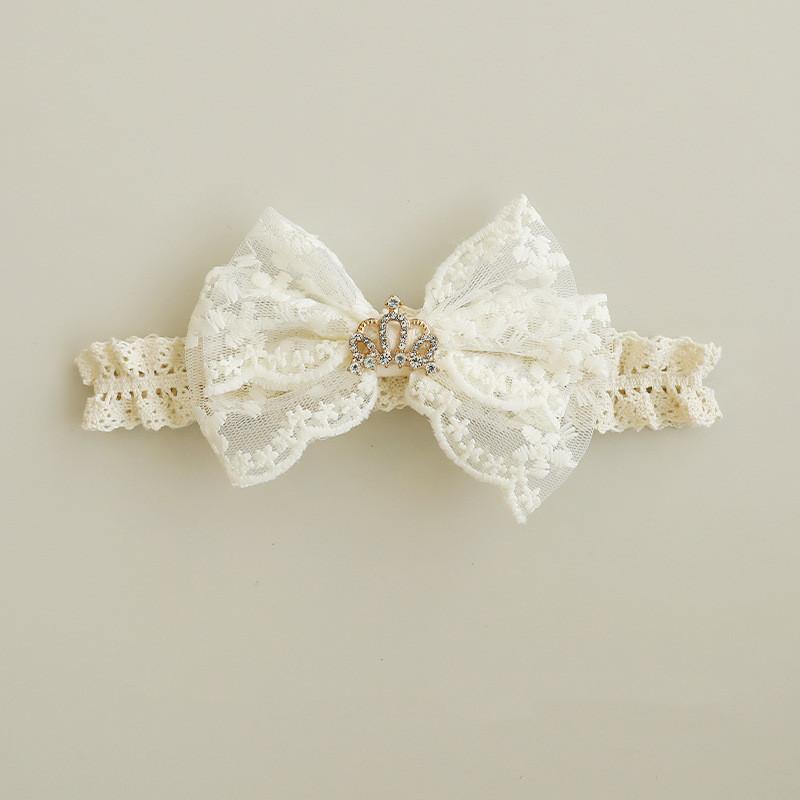 Baby Headbands Elastic Girl Hair Bands Newborn Infant Accessories Photography Props Headwear Princess Lace Florwers Bowknot  Fit for 0-24 Months
