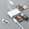 "Universal Multi-function TYPE-C to USB Card Reader for CF, SD, and TF Cards"