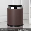 Xuan Yong 14L Modern Lidless Double-Layer Trash Can
