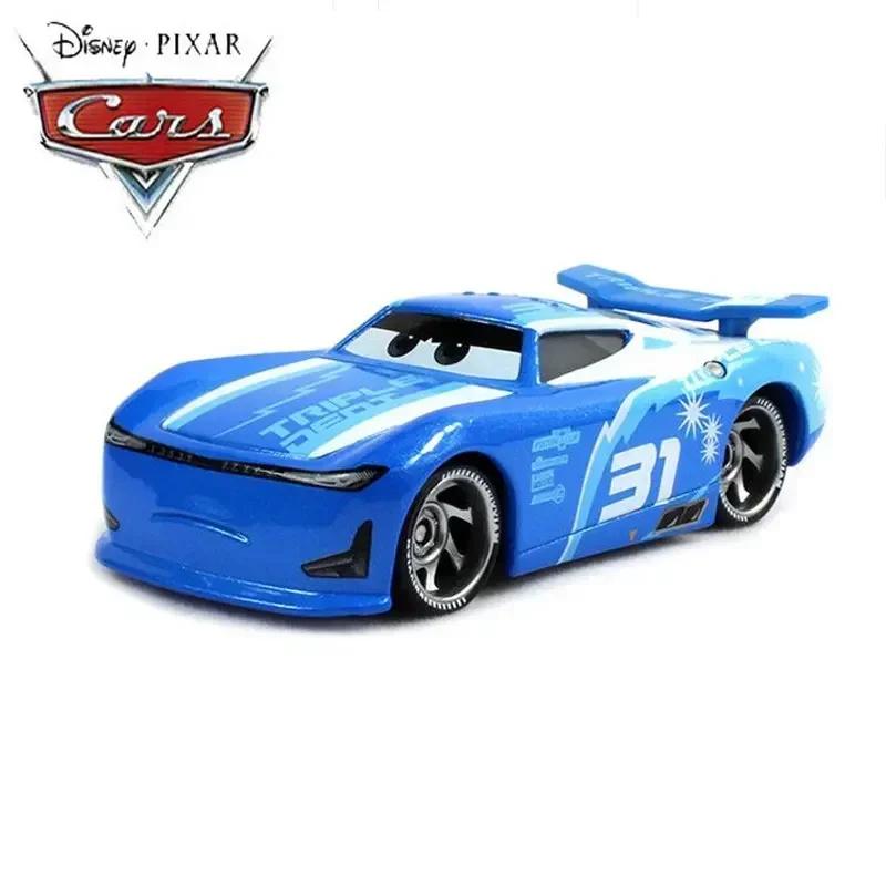 Neuer Pixar Cars 3 Lightning Mcqueen Styling Rennwagen Jackson Storm Tim Daniel Metall Druckguss Modellauto Kindergeburtstagsgeschenk