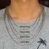 3-11.5mm Men's Stainless Steel Link Figaro Chain Necklace for Women Punk Boy Copper Color Choker Metal Jewelry Accessories Gift