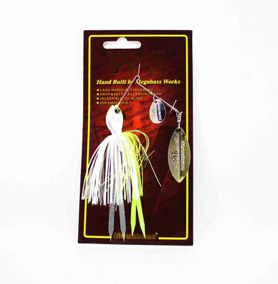 Megabass Przynęta spinnerbait SV 3 3/4 oz SR Biało-chartreuseowa (3950)
