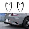 A16P-Rear Bumper Side Air Vent Trims Cover For Mazda MX-5 Miata ND 2016-2025 Boot Spoiler Splitter Canard