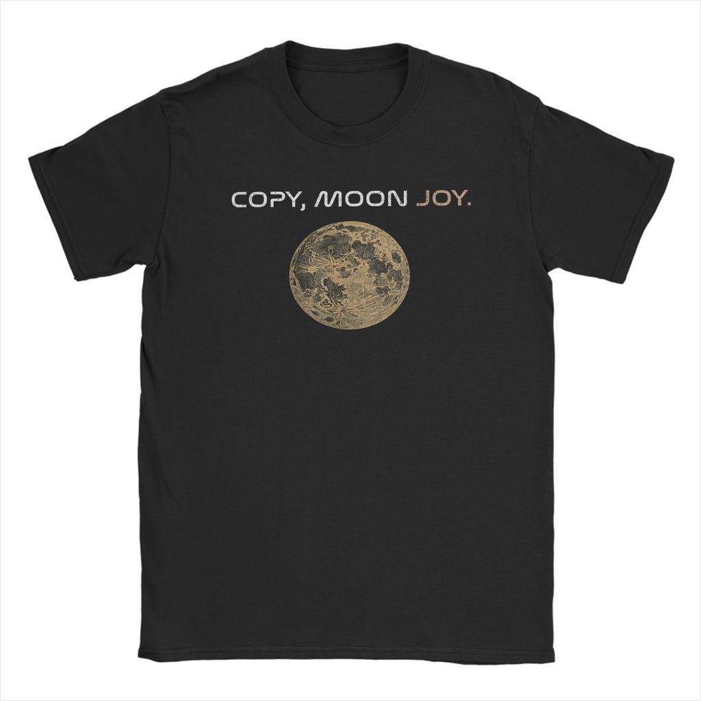 Unisex Unisex Copy Moon Joy Minimal Full Moon Space T Shirts Cotton Clothing Amazing Short Sleeve Tee Shirt Plus Size TShirts