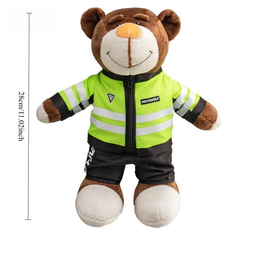 

Cute Cartoon Bear Ornaments - Adorable Decorative Figurines for Motorcycle & Car Trunk Accessories