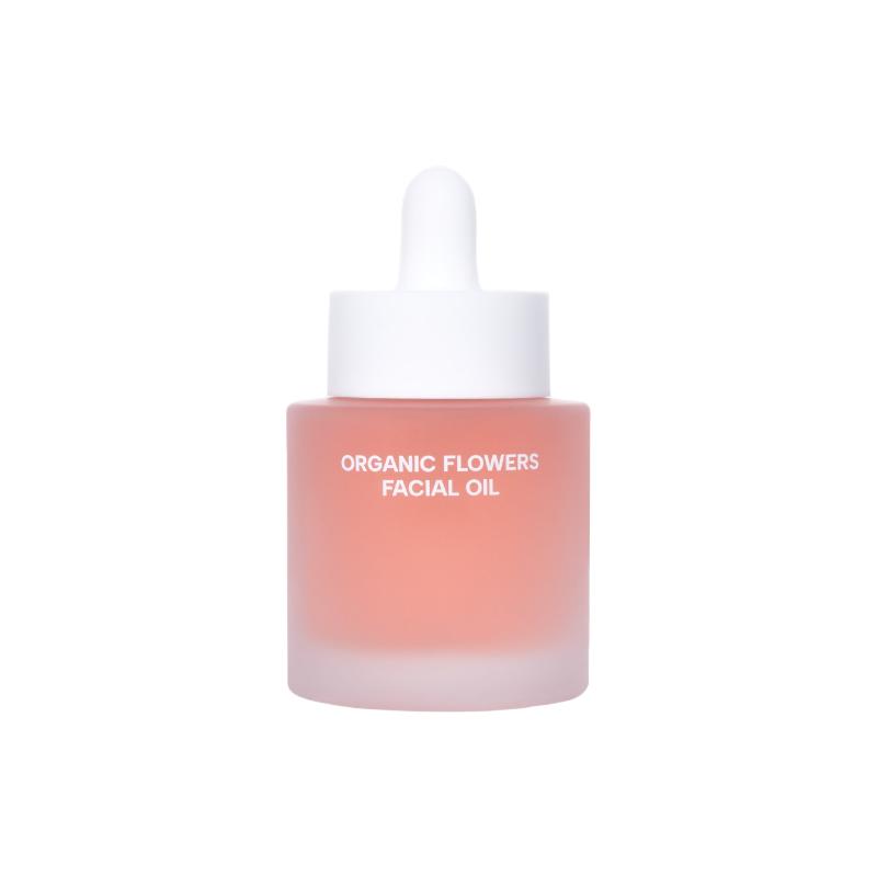 [WHAMISA] Organic Flowers Facial Oil Deep Rich 32ml Premium Fermented & Vegan Intensive Nourishing Glow Oil
