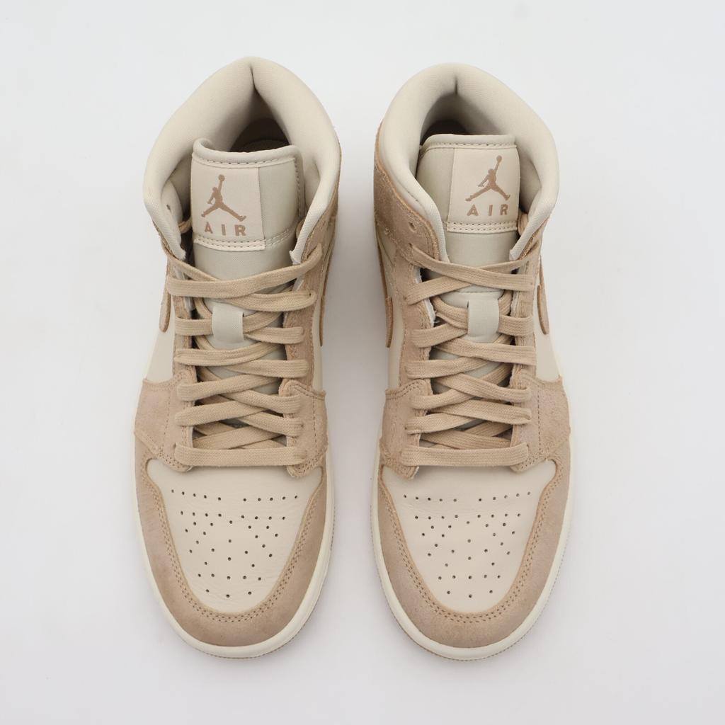 FJ3448-200 Nike Air Jordan 1 Mid SE Legend Light Brown Sail Legend (Women's)