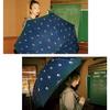Long Plaid Rain 58cm Rib Automatic Suitable for Sunny and Rainy Floral Korean Wpc. Umbrella, Flower, Beige, Umbrella, Length, Large, Opening, Days,