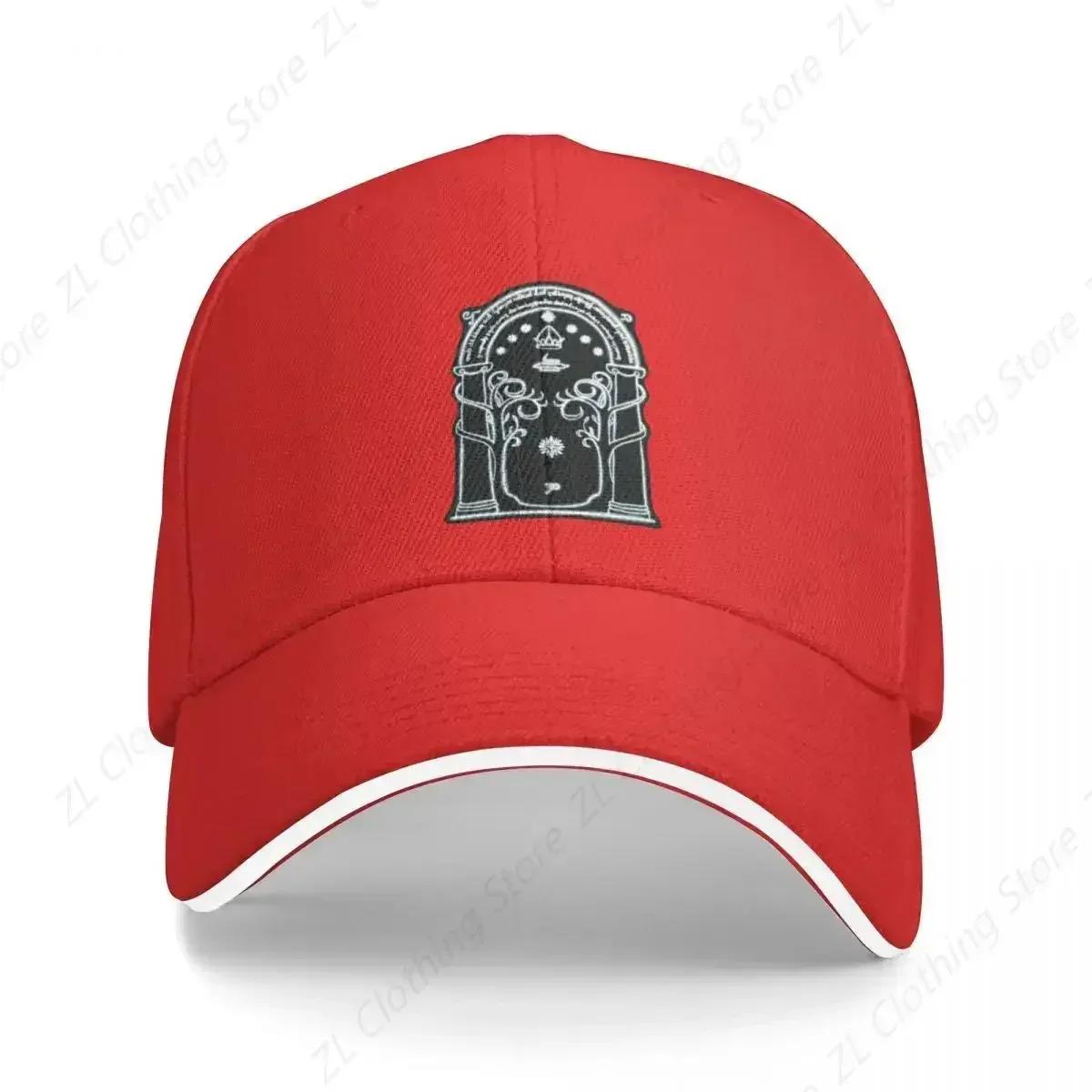 Durins Gate to Moria (Glow) Baseball Cap Dropshipping dad hat Unisex Womens Adjustable