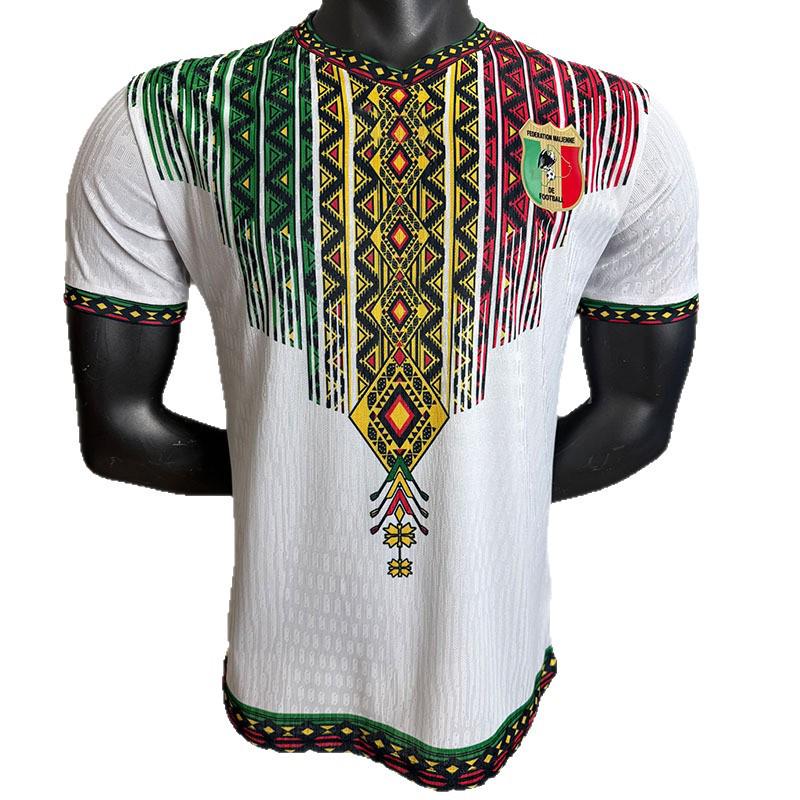 Mali National Team White/Red Jersey (World Cup 2026-27) Short Sleeve, Sizes S-2XL