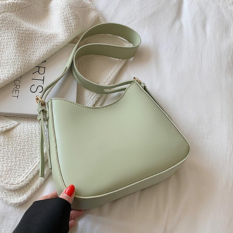 Piele PU modă retro casual pentru navetă geantă de mână maro proteină geantă de umăr modă pentru femei textură capacitate mare temperament