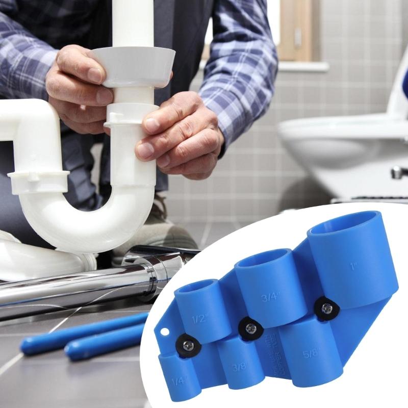 Versatile Plastic Pipe Depth Gauges Water Hose Measuring Tool Simple To Operate for Accurate Measurement of Water Hoses