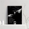 Sohn Gottes Jesus Kreuz Heiliges Licht Wandkunst, HD Leinwanddruck Poster, Geeignet für Zuhause, Wohnzimmer, Raumdekoration Gemälde
