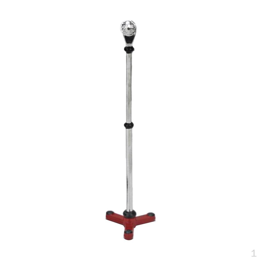 Микрофон Кукольный домик Миниатюрный музыкальный инструмент со стойкой