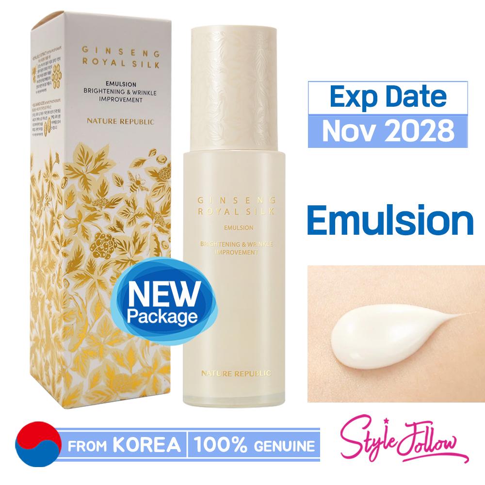 [NATURE REPUBLIC] Женьшень Royal Silk Emulsion 120 мл 1pc + Sample Gifts