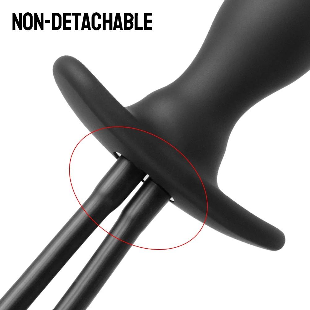 Dilatator Anal Spray cu Apă Dop Anal 3 ÎN 1 Dop Anal Gonflabil Masaj Prostatic Jucării Sexuale pentru Femei Bărbați Curățător pentru Clismă