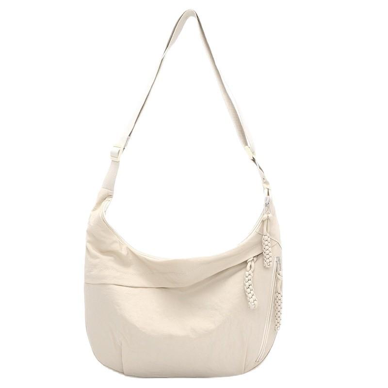 Simple Large Capacity Crossbody Bag, Lightweight All-Match Dumpling Shoulder Bag For Women Commute