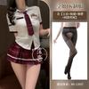 Sexy lingerie JK uniform seduction sexy senior British miniskirt free cosplay couple mood