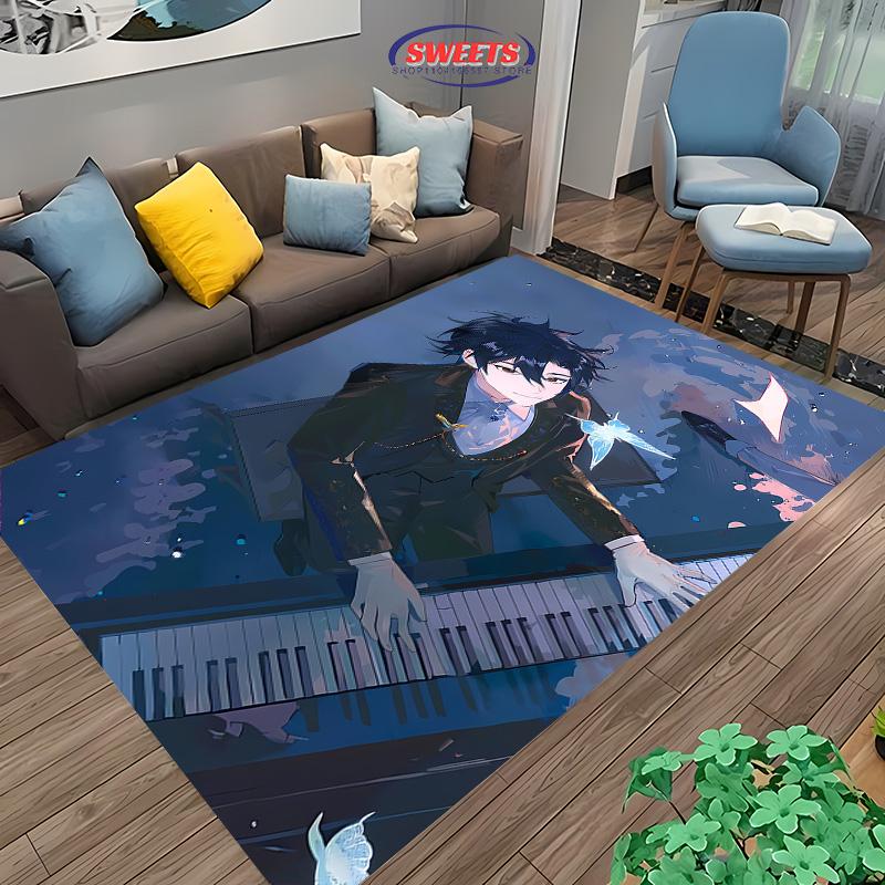 New Arrival! Customized Popular Anime Carpet, Link Click Living Room Bedroom Bed Mat,Non-slip Durable Large Area Home Office Rug