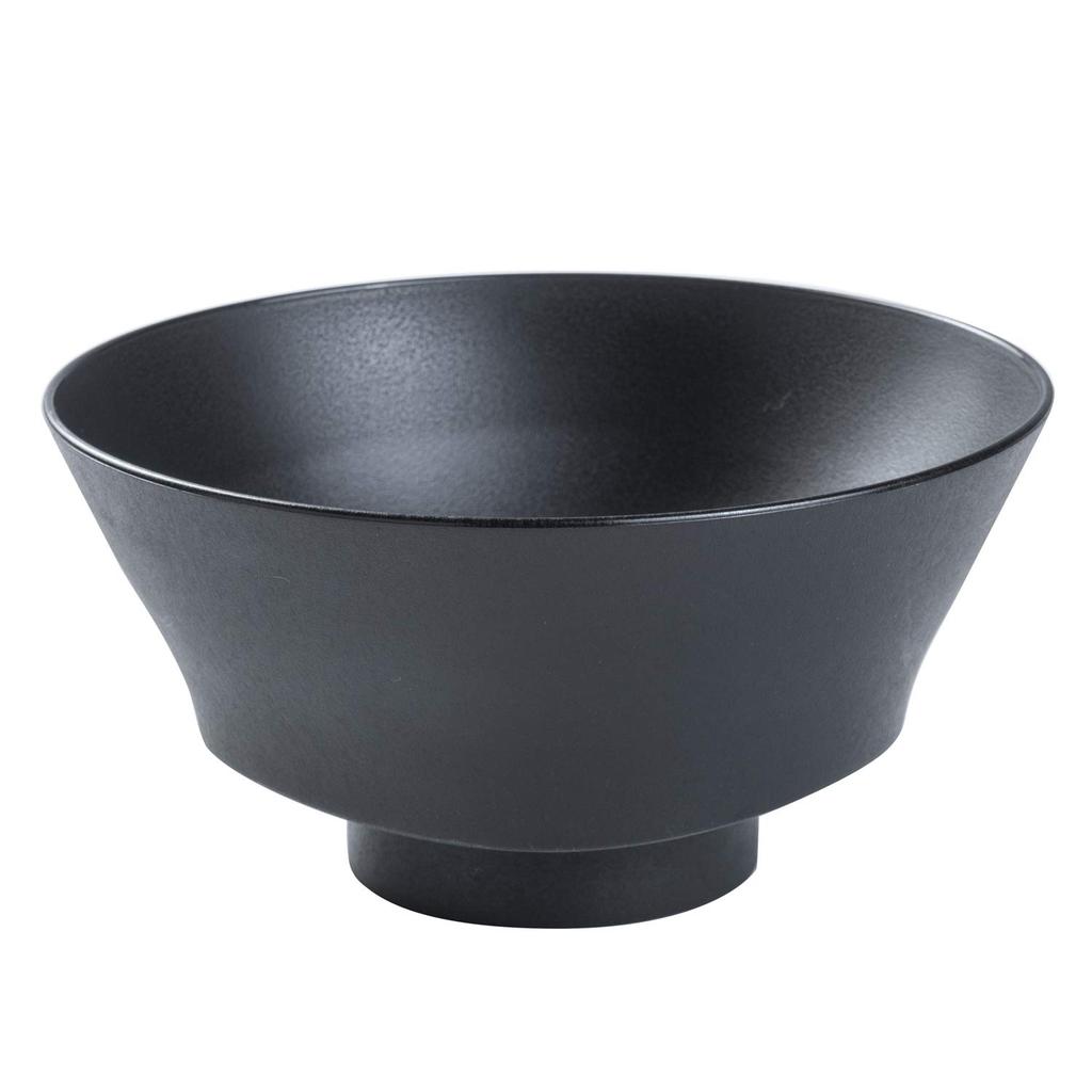 ARAS Stylish Rice and Perfect as a Japanese 12cm Diameter x 6cm Dishwasher Made in Japan Bowls, Teacups, Teacups, Pair, Tableware, Black, Size