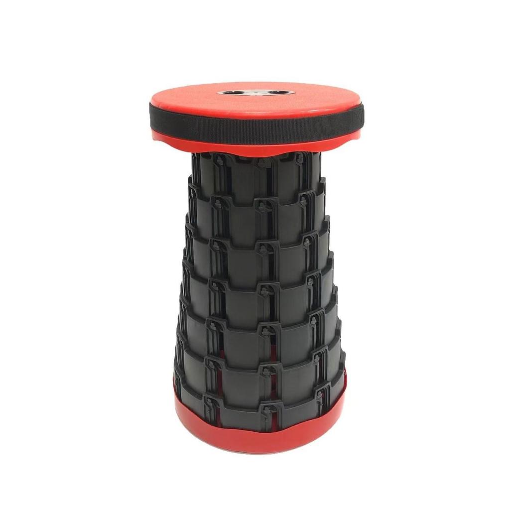 Adjustable Telescopic Portable Folding Stool for Outdoor Travel & Camping