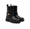 Leather Ankle Boots Tommy Hilfiger Biker FW0FW08313, Black