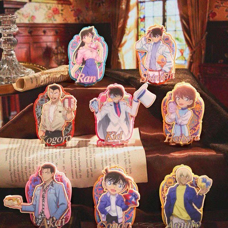 Genuine Detective Conan Victoria Series Non Woven Fabric Badge Conan Ran Kidthephantomthief Animation Peripheral Toy Gifts