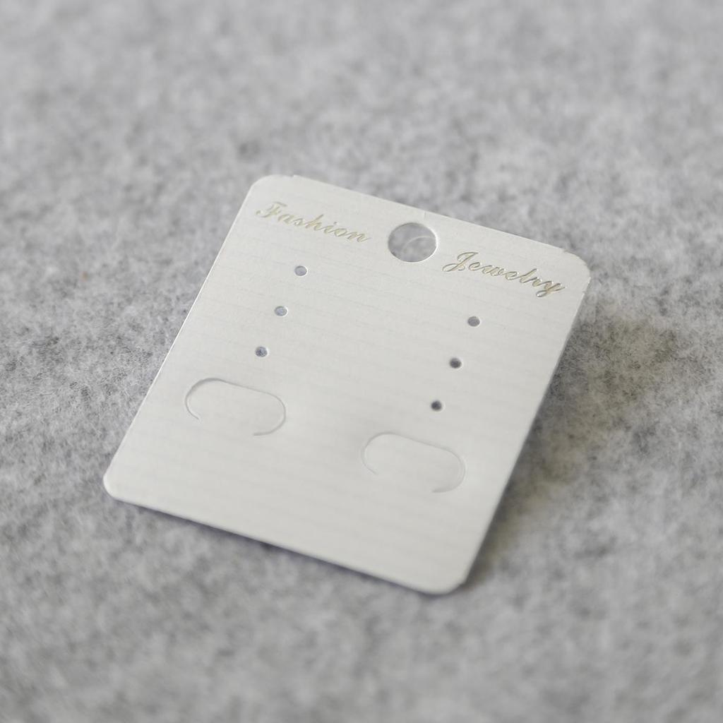 100 buc/sac hârtie kraft bandă de păr ambalare card etichete PVC bijuterii carduri de afișare cercei brățară colier carduri agățate