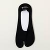 Two Toes Low Cut Boat Socks Women Silicone Non-slip Seamless Ice Silk Sock Slippers Cotton Bottom Summer Invisible No Show Socks