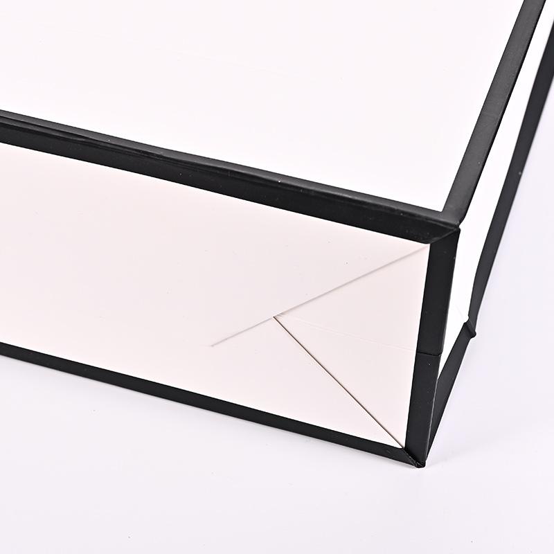 Bolsas Tote com Borda Dourada Sacos de Papel com Alça Artesanato DIY Caixas de Presente para Roupas Sacos com Borda Preta Sacos para Presente de Aniversário, Natal, Casamento e Madrinha