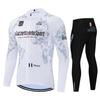 Lange Wielerjersey Fietsjack Maillot Broek Set Lente Zomer Tour De Italy D'ITALIA Ropa Ciclismo Pro Team Fietskleding