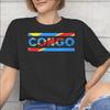 Summer Republic Of Congo Congolese Flag T Shirt for Unisex Unisex 100 Cotton Tshirts Short Sleeve Tops