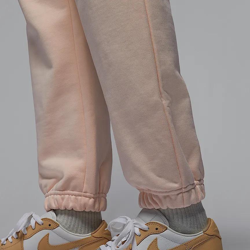 Jordan Flight Fleece FW24 Knitted Sweatpants Women's Ice Guava HJ1327-838