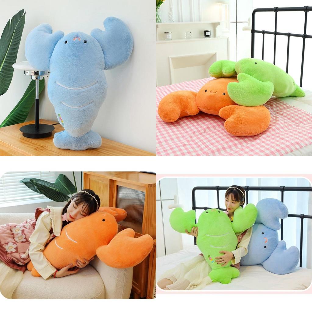 Niedliches, trendiges Hummer-Plüschtier – lustiges und kreatives Kuscheltier zum Schlafen und Schmusen – perfektes Geschenk