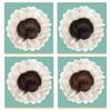 Women's Lace Bud Wig Clip Korean Style Hair Artifact Bun Bag Lace Hairpiece Clip Ponytail Base L4B2