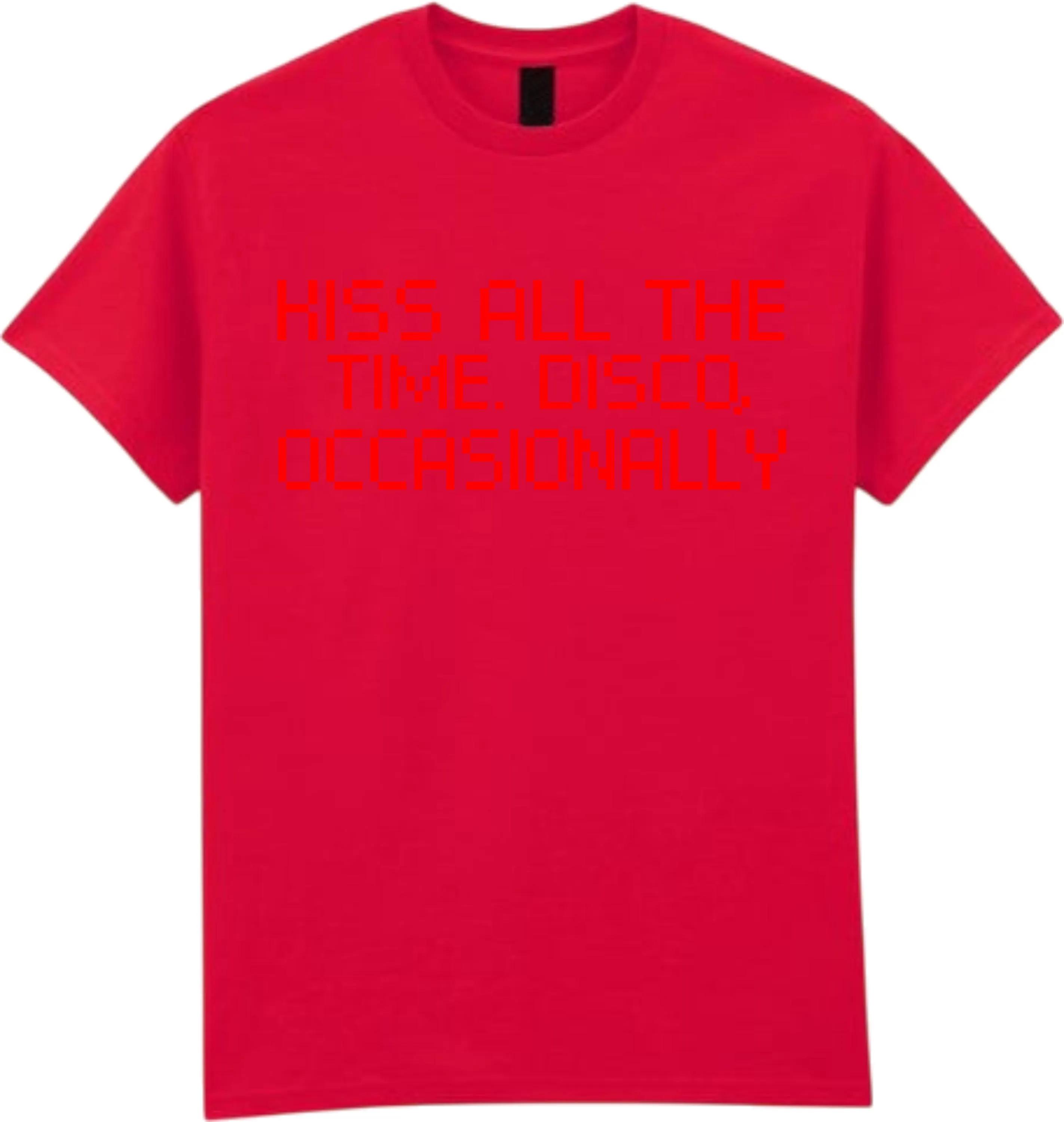 2026 Summer Hot Sale Kiss All The Time Disco Occasionally T-shirt, Harry Styles Women Men Shirt 4XL