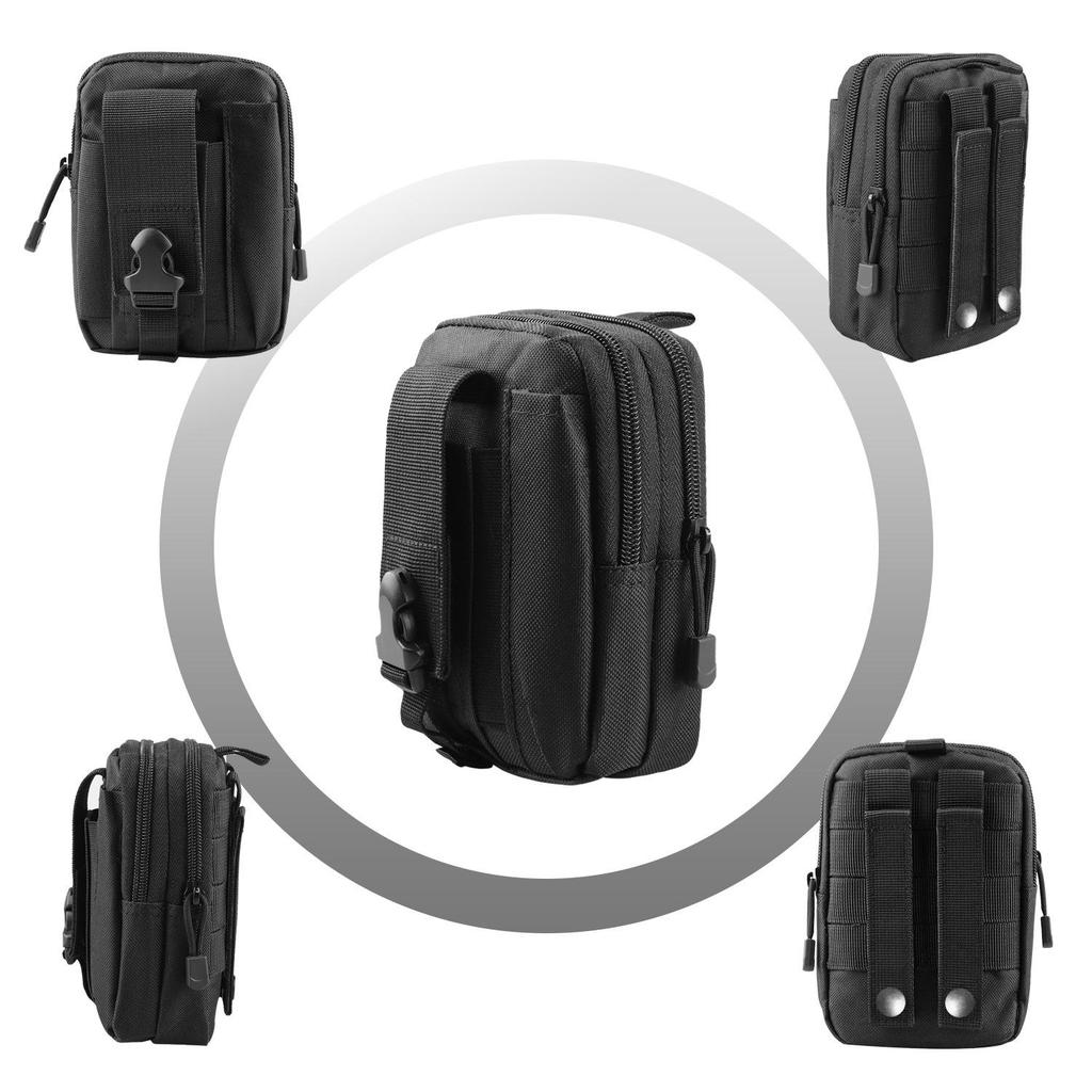 Taktische Molle Hüfttasche - Multifunktionaler Outdoor-Sport & Handyhalter