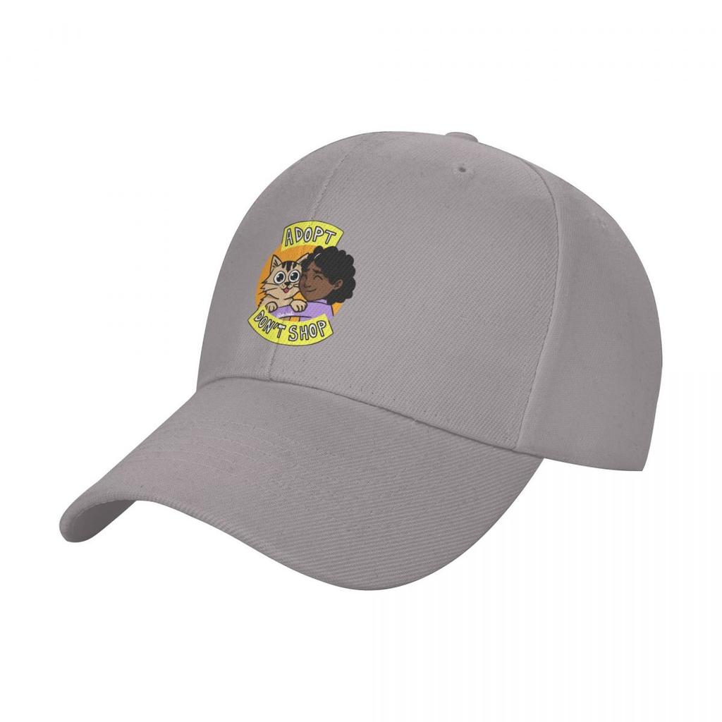 Adopt don't shop ! (cat version) Baseball Cap Hat Man For The Sun cute Unique hats Golf Mens Caps Women's